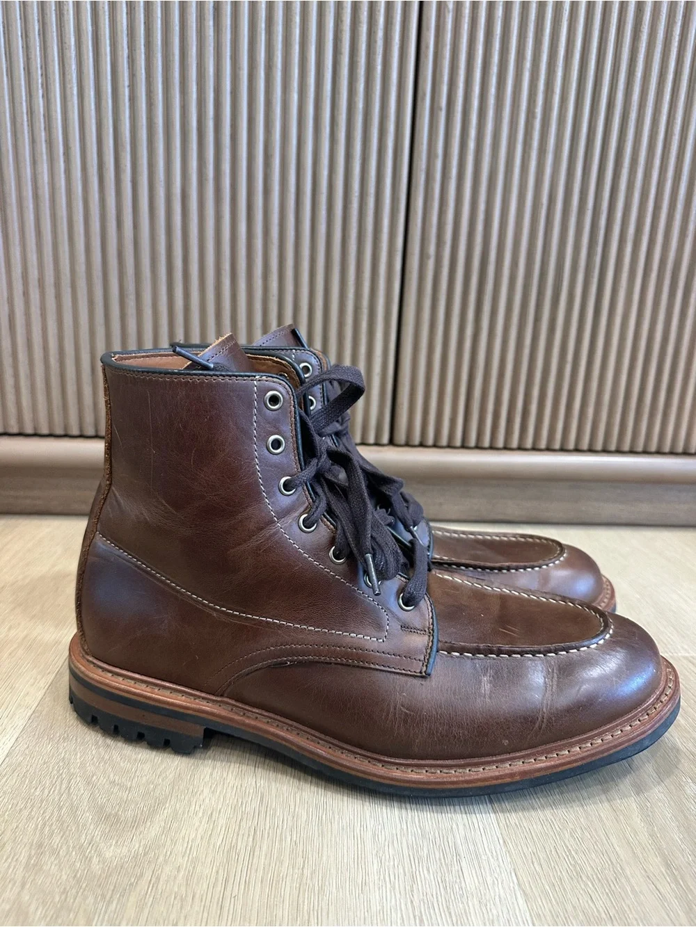 Allen Edmonds CARTER Moc Toe Boots Men's Size 10.5 D